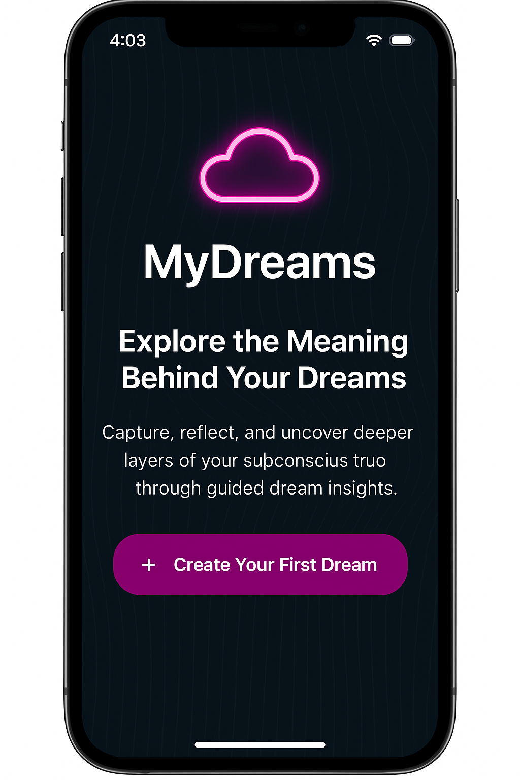 Mydreams - Registra, rivisita e rifletti facilmente sui tuoi sogni. media 1