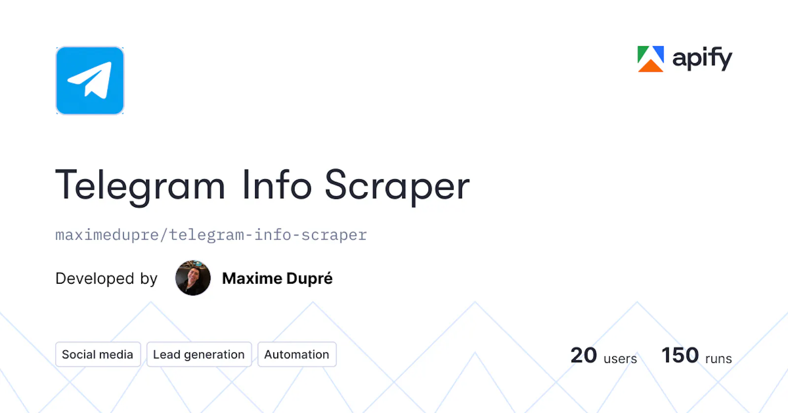 Telegram Info Scraper screenshot 1