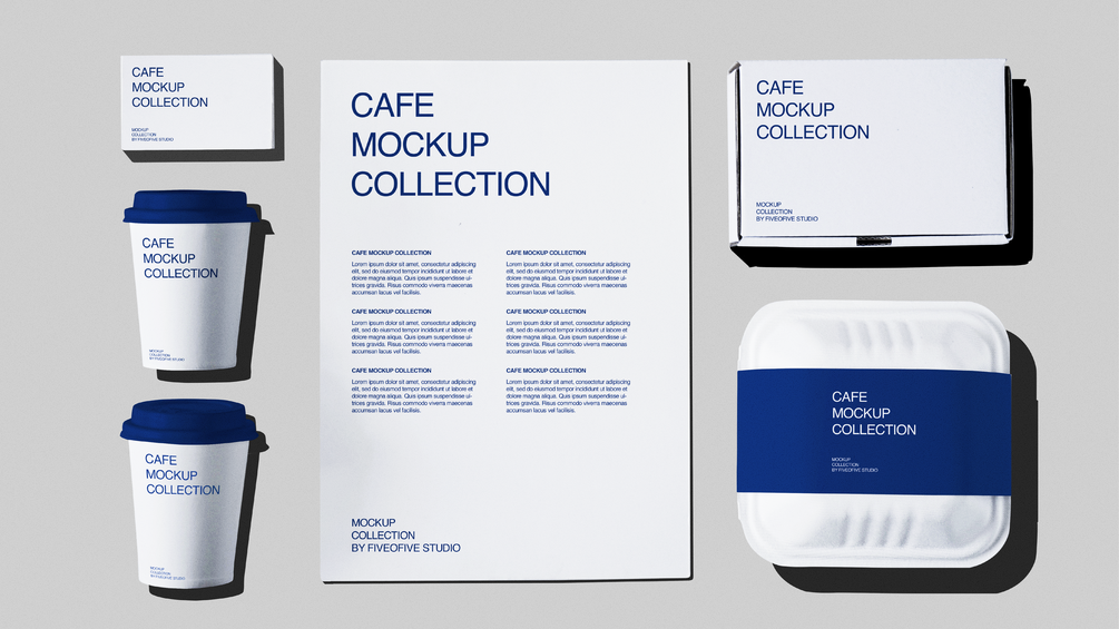 CAFE บรรจุภัณฑ์ MOCKUP VOL1 - 05 media 1