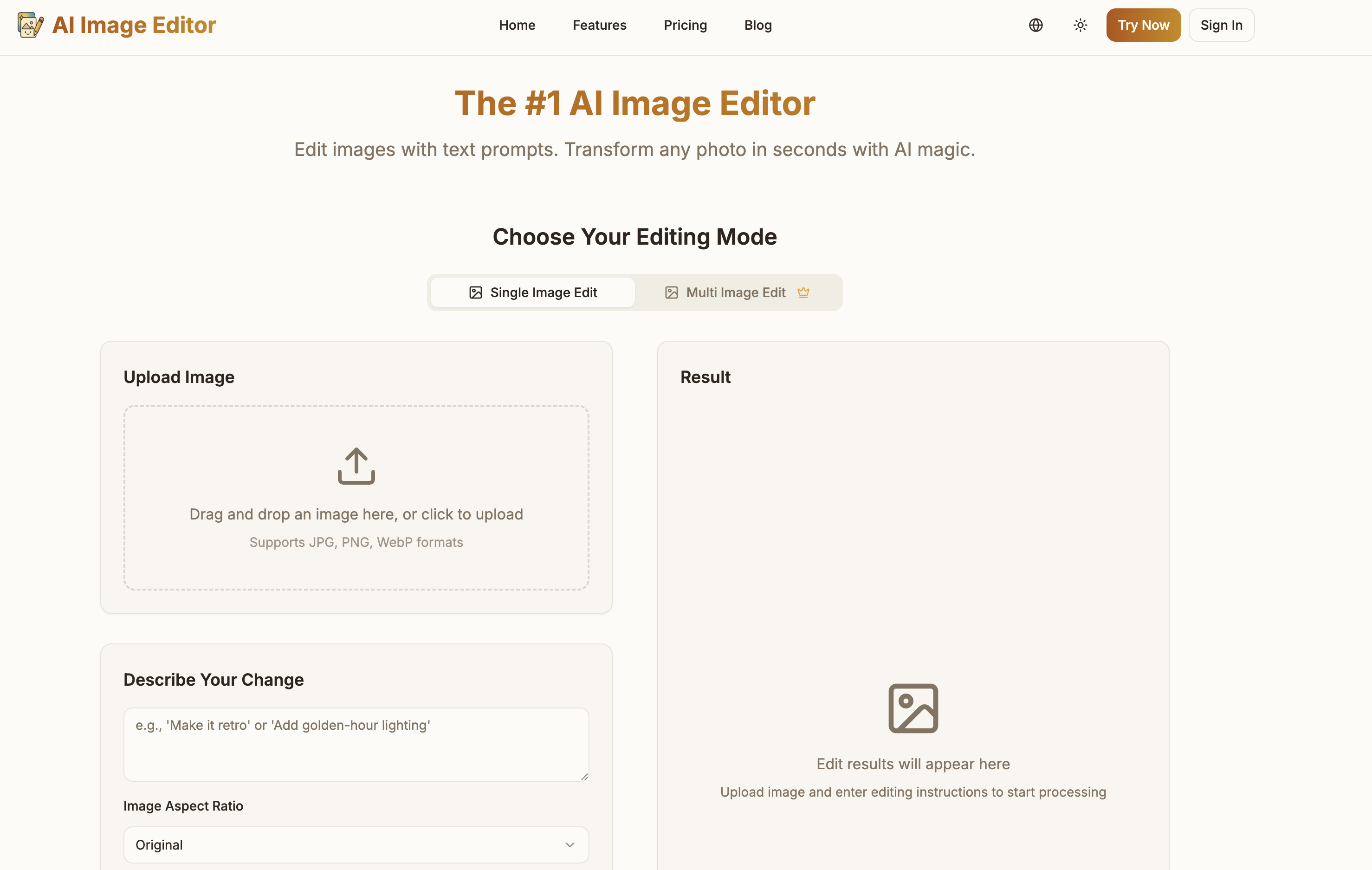 AI Image Editor gallery image