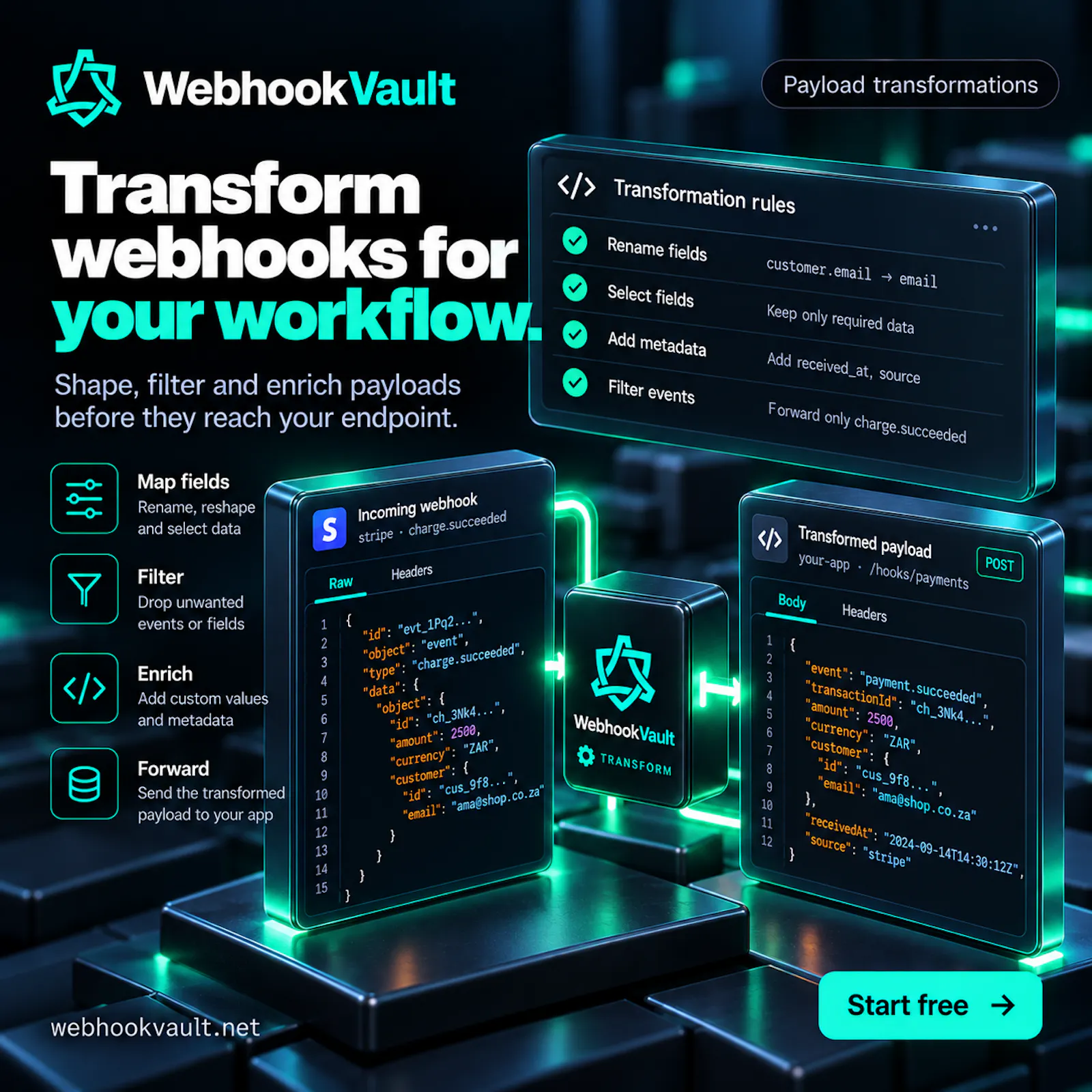 WebhookVault screenshot 3