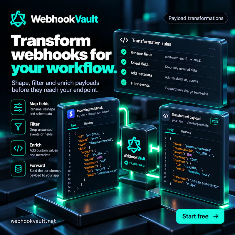 WebhookVault screenshot 3