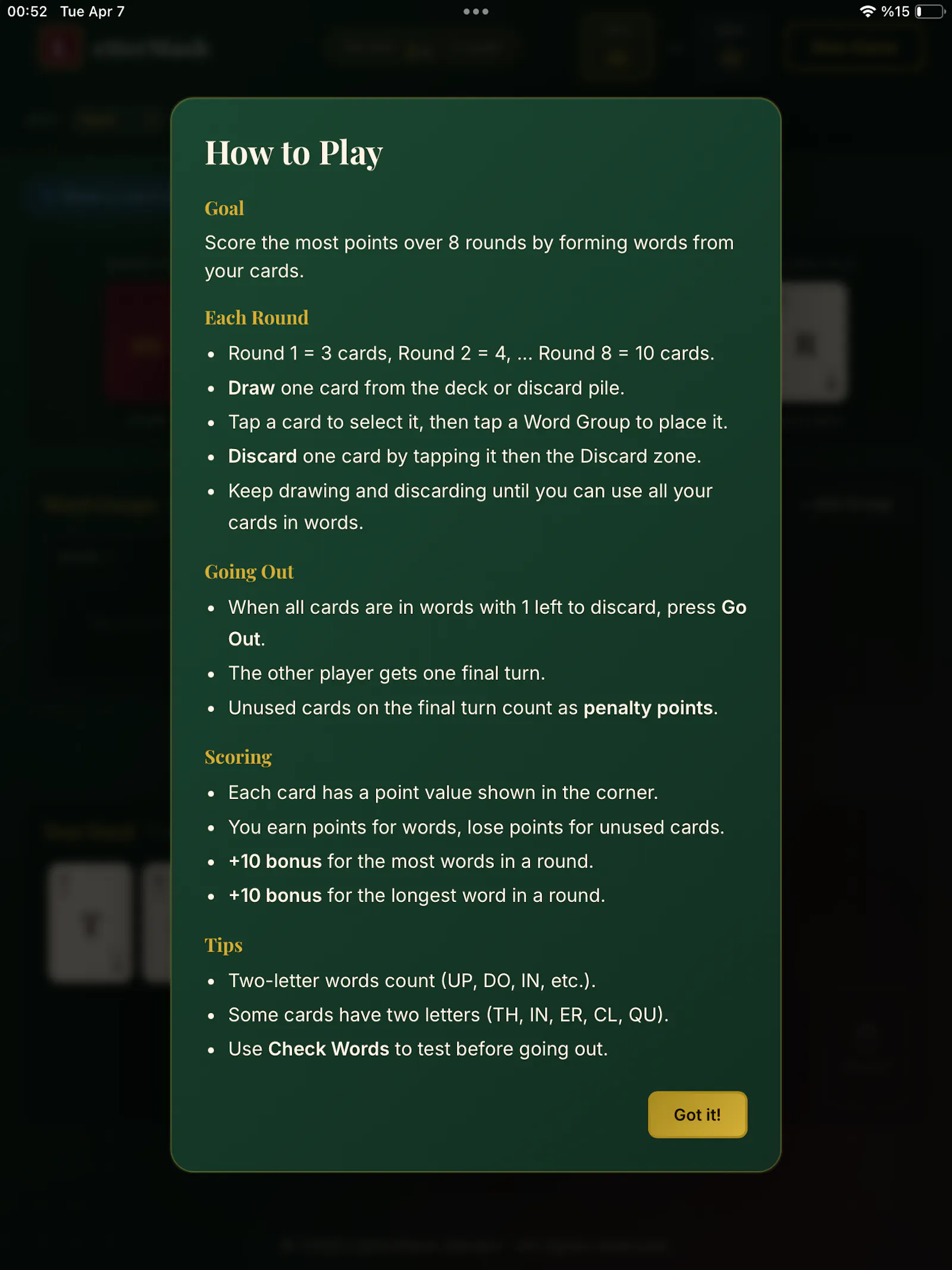 LetterMash screenshot 1