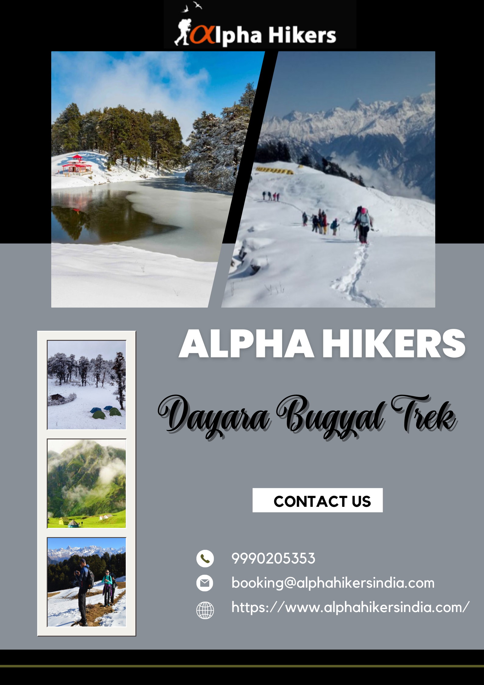 Alpha Hikers의 Dayara Bugyal Trek - 여행, 산, 자연, 트레킹, 하이킹, 모험 미디어 1