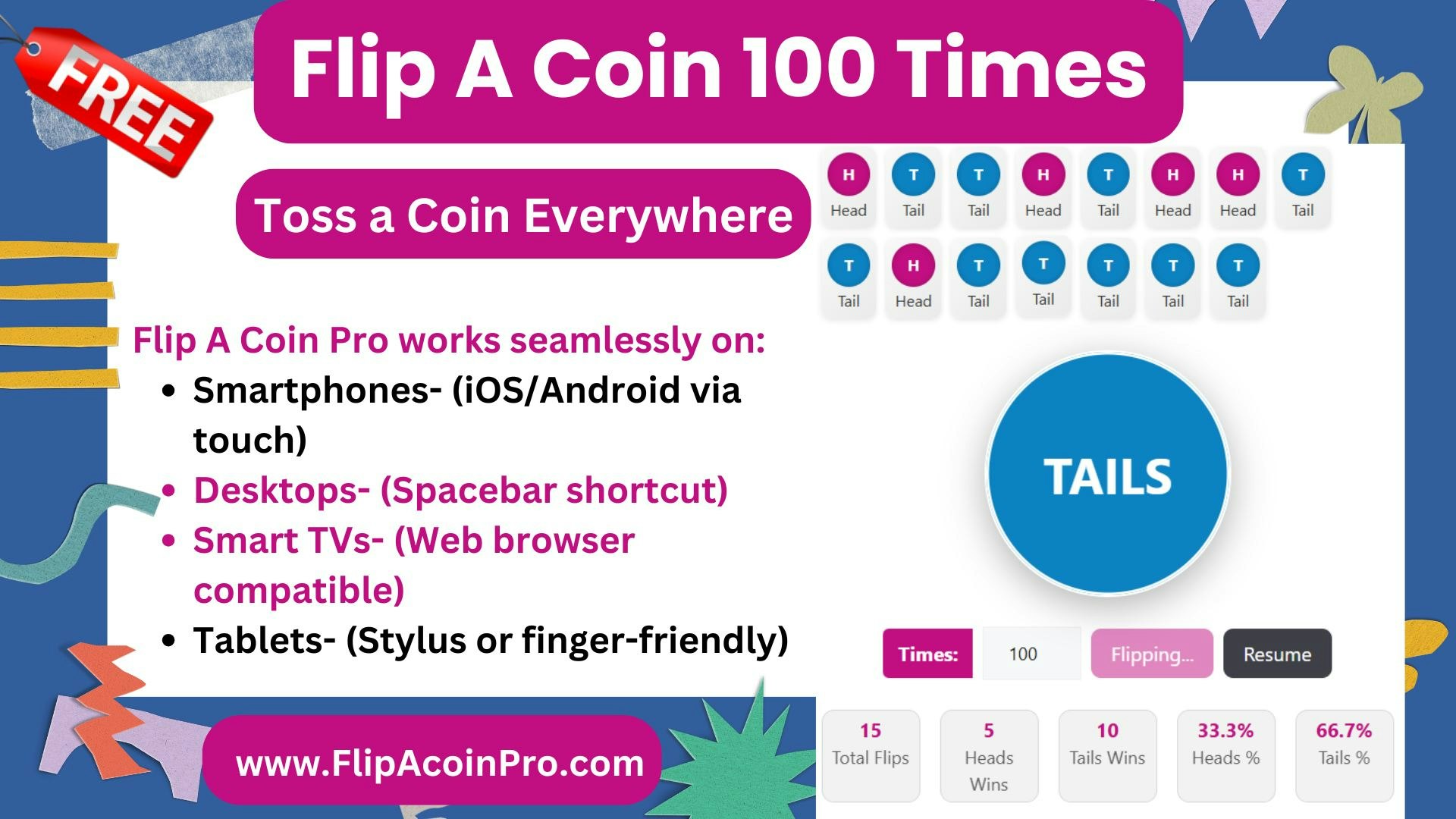 Flip A Coin Pro gallery image