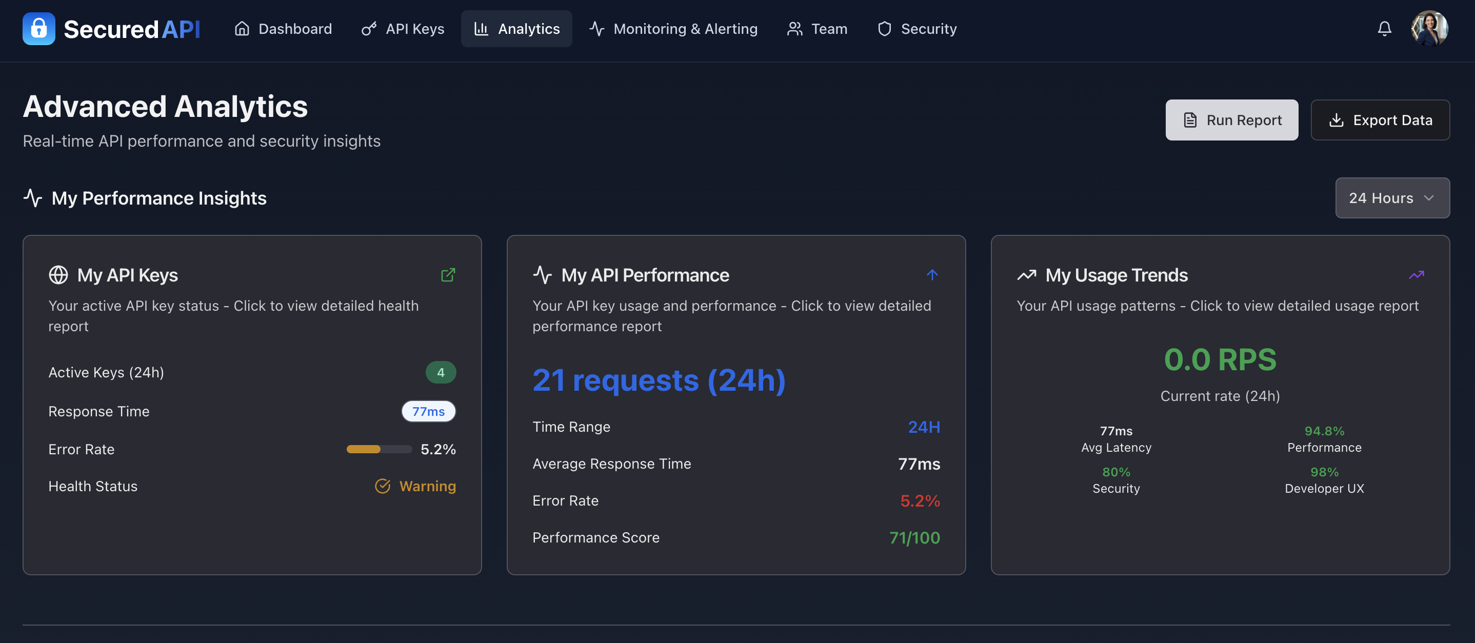 Secured API screenshot 3