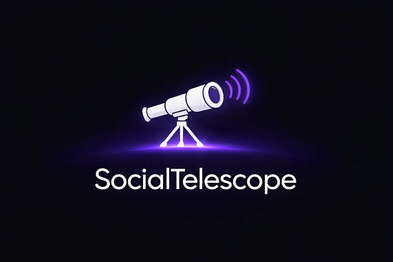 Social Telescope screenshot 1
