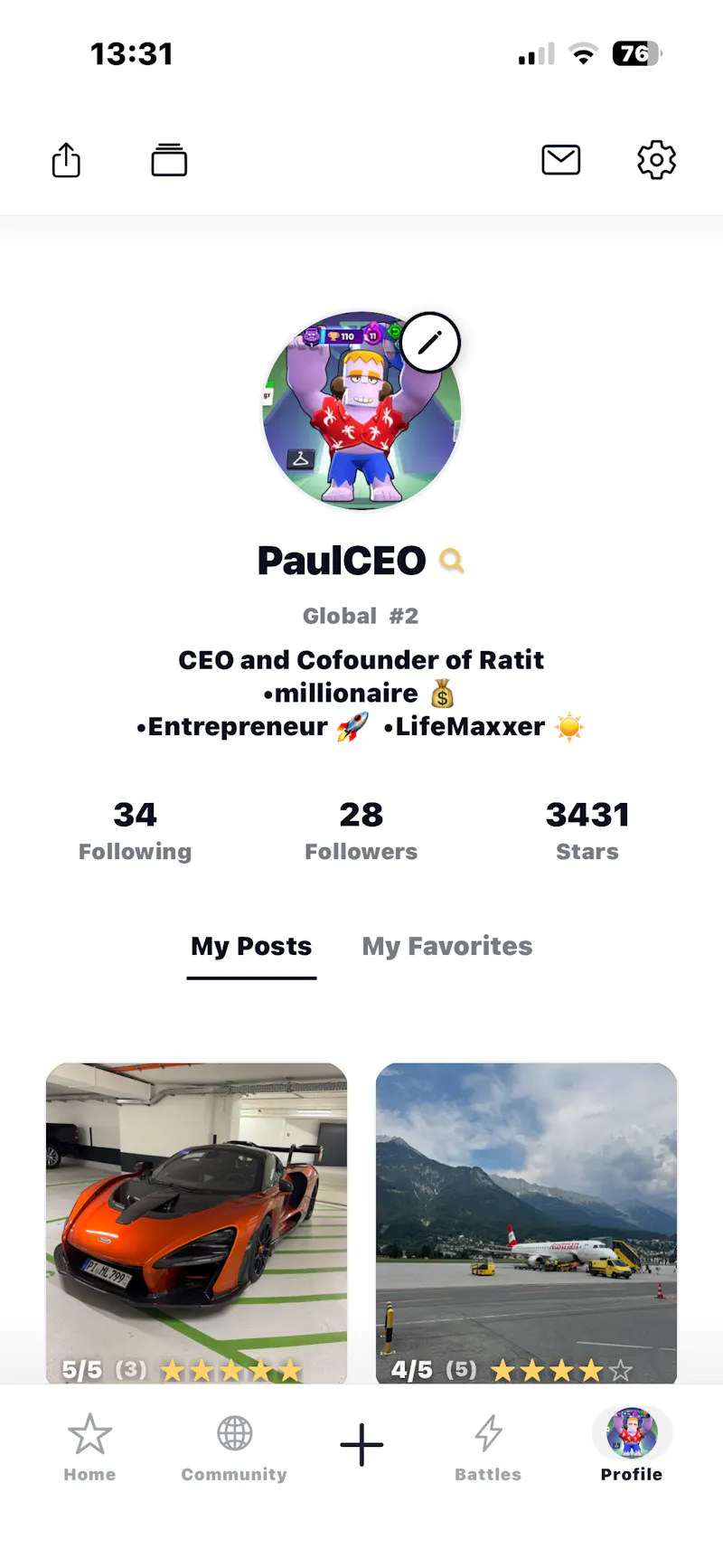 Ratit screenshot 3