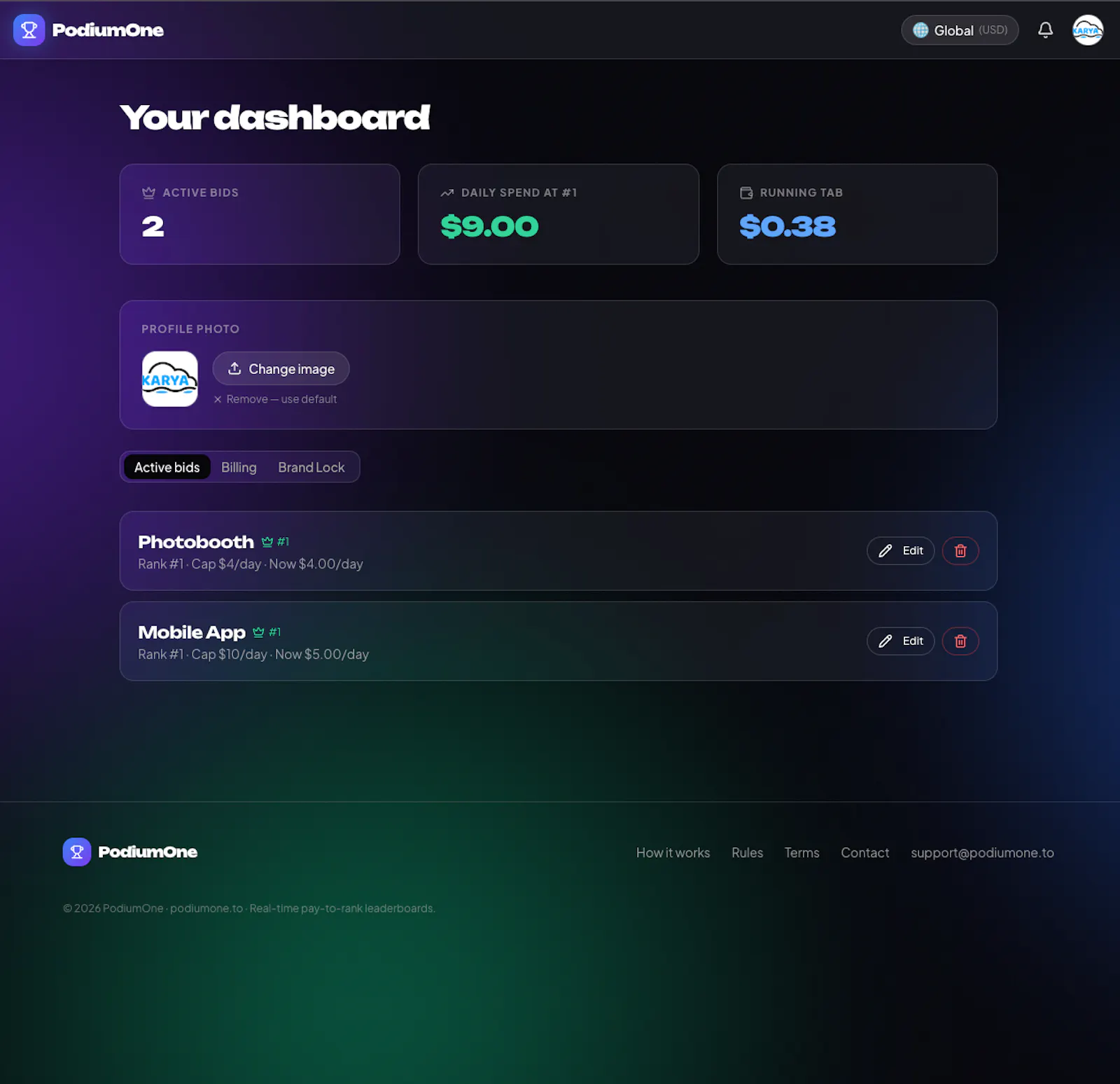 PodiumOne screenshot 8