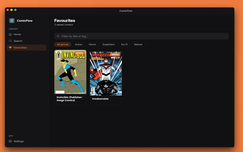 ComicFlow screenshot 5