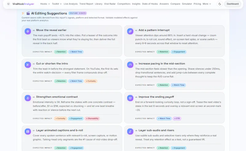 Viral Hook Analyzer screenshot 8