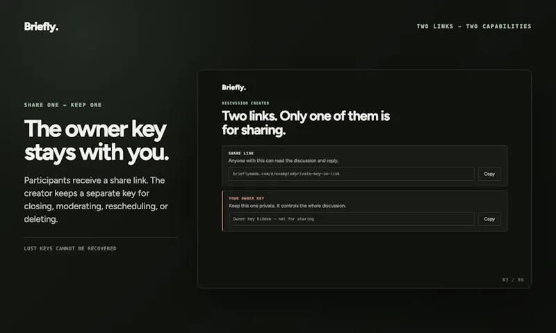 Briefly screenshot 5