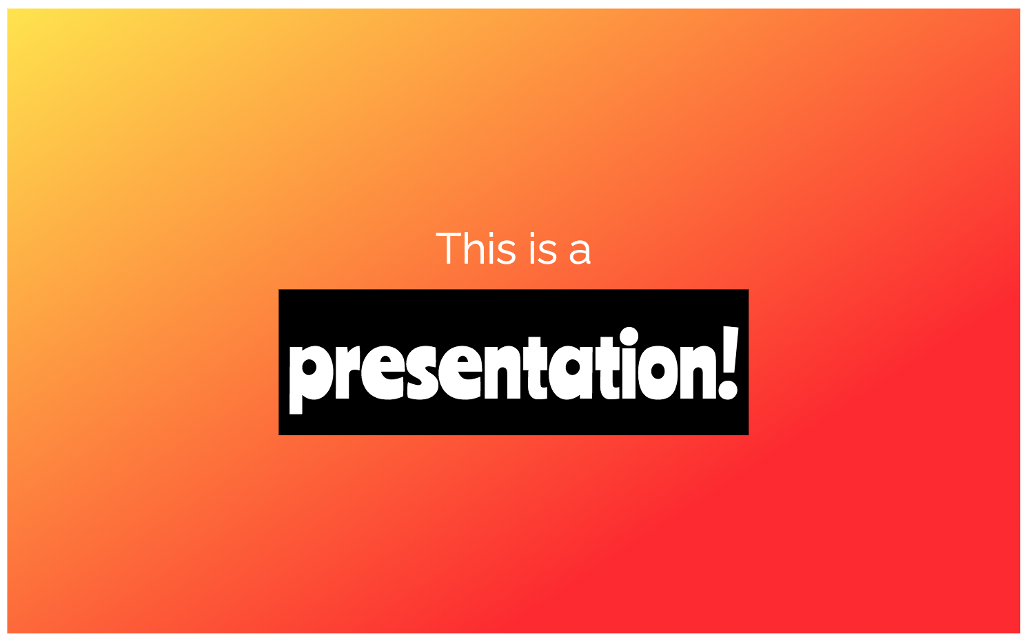 Presentation Look&Feel Generator gallery image