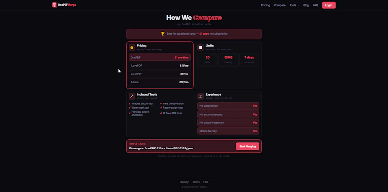 PDF Merge screenshot 4