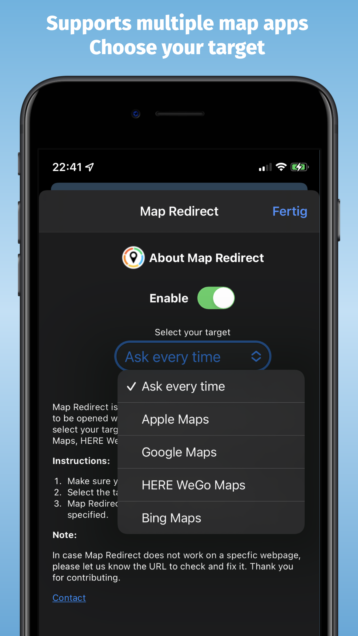 Map Redirect for Map Links gallery image