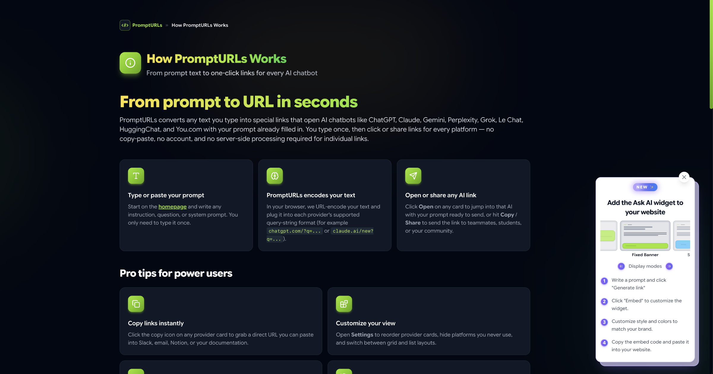 PromptURLs 2.0 gallery image