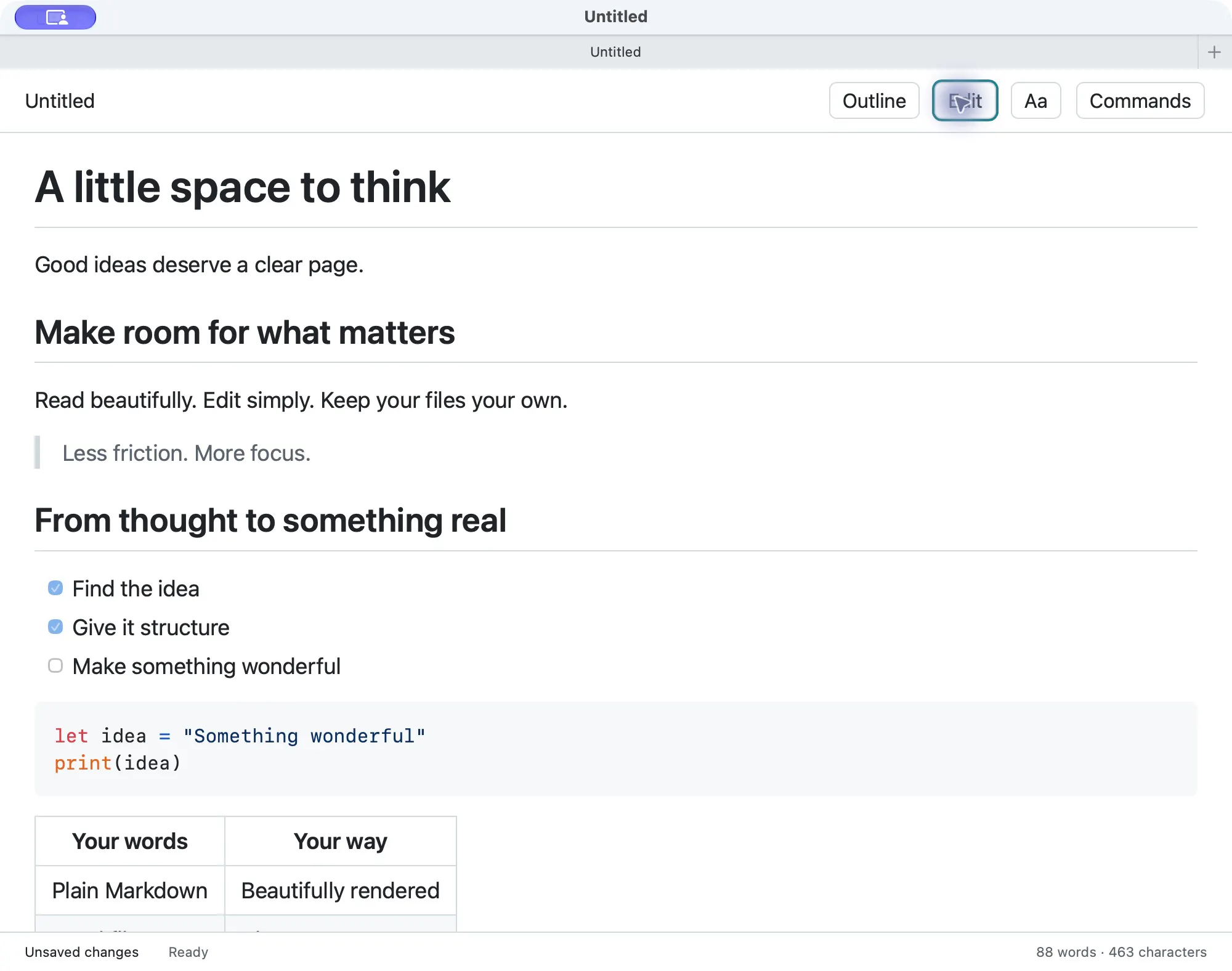 Markdown for Mac gallery image