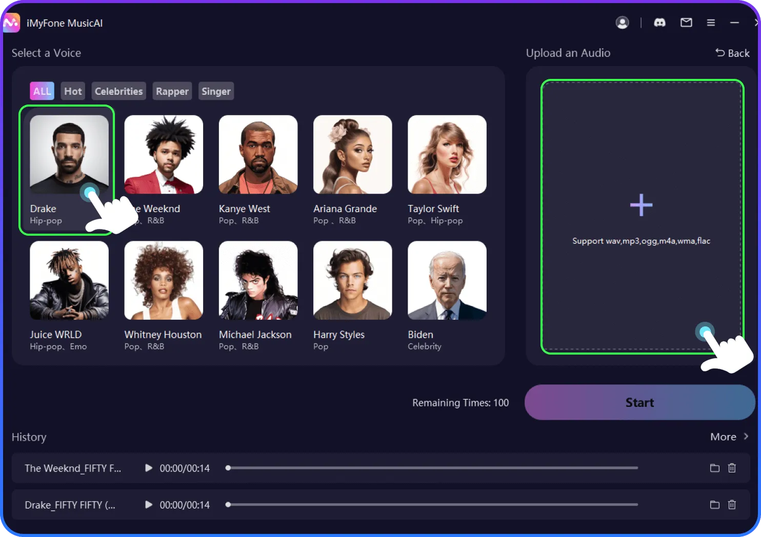 imyfone Musicai - AI Music Generator: crea facilmente Cover Song media 3