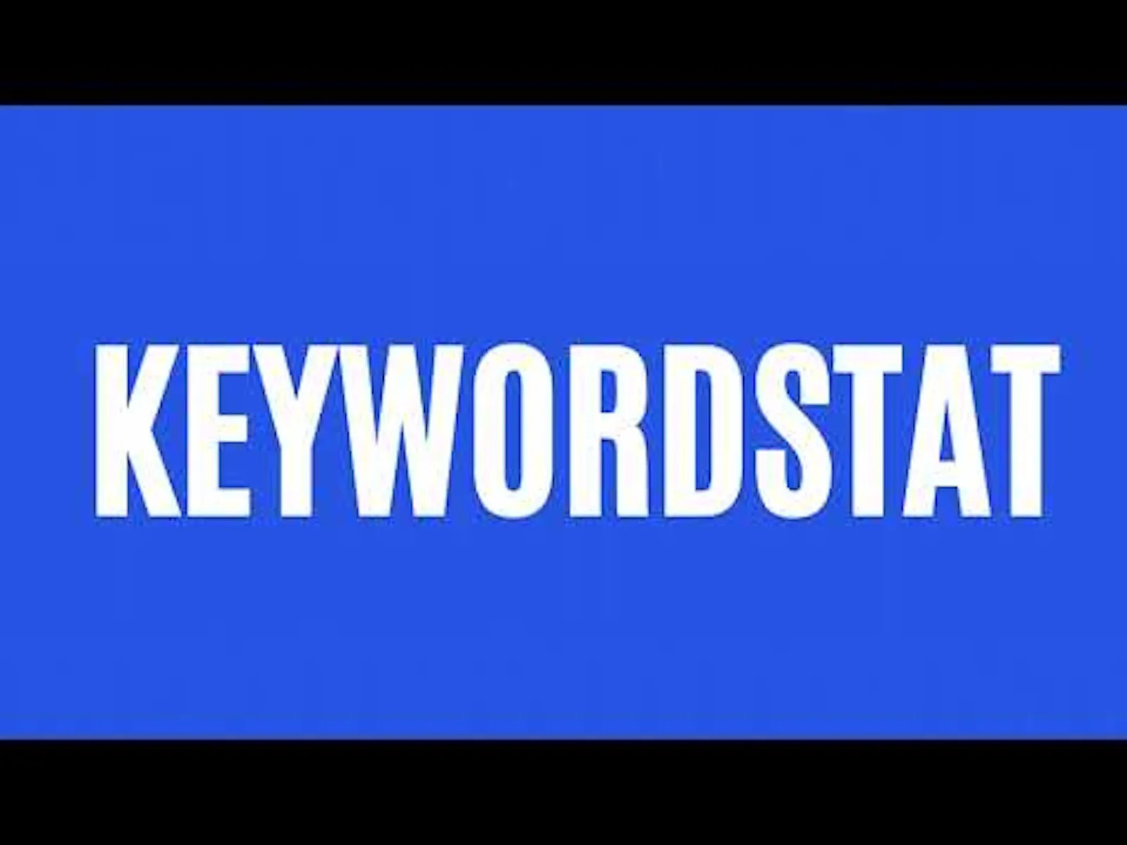 KeywordStat screenshot 1 (video preview)