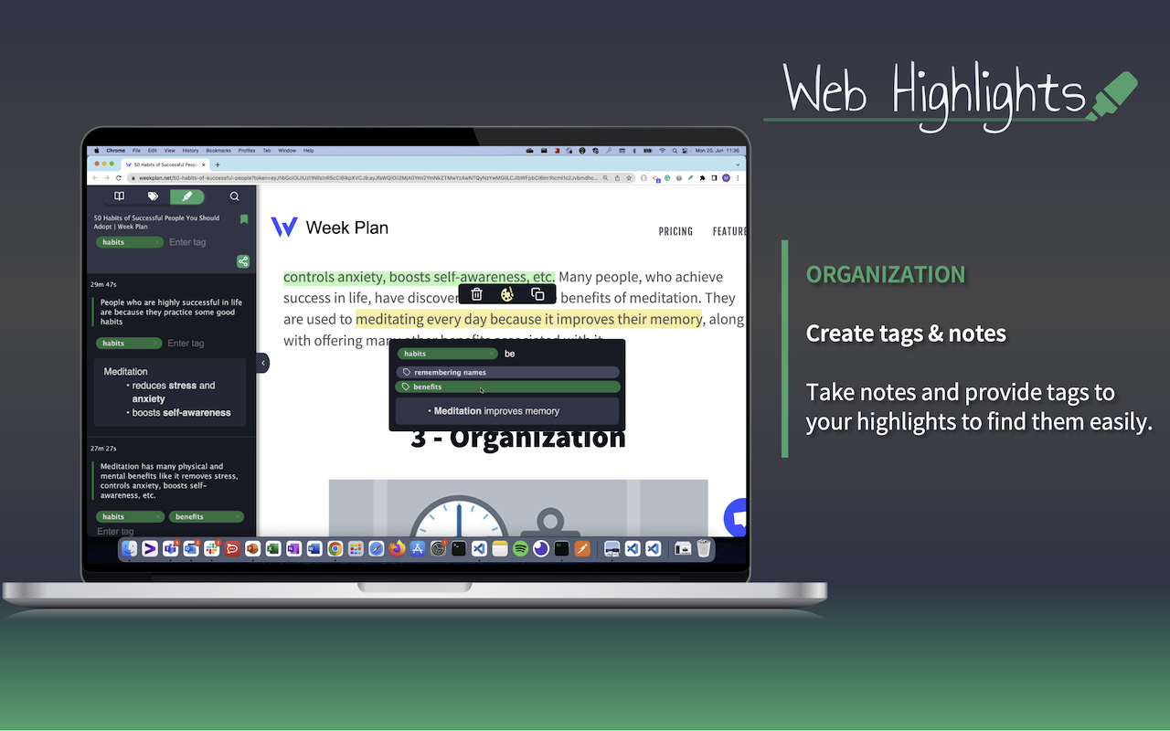 Punti salienti del web media 3