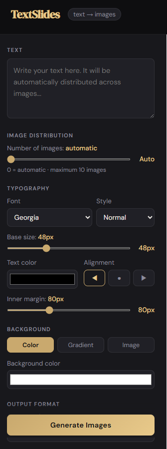 TextSlides gallery image