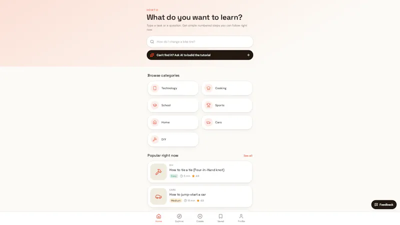 HowTo screenshot 1