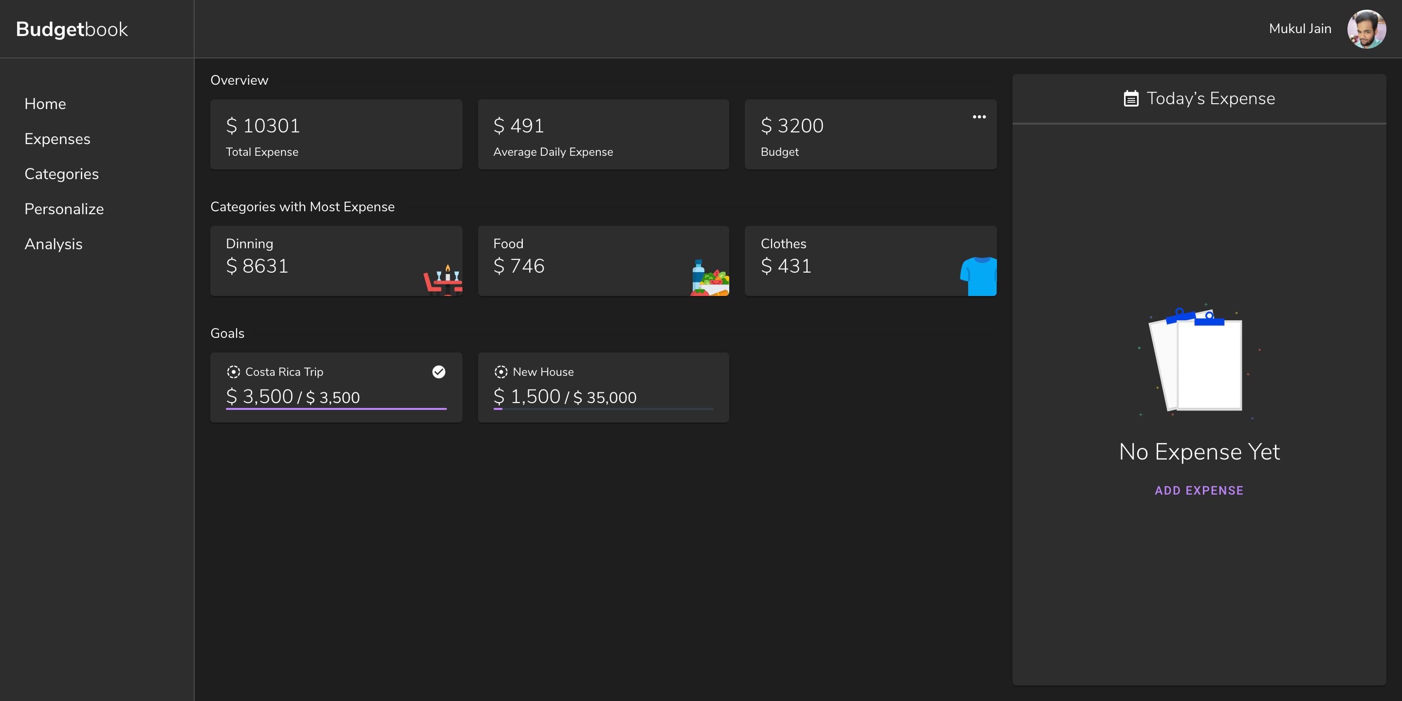 Budget Book gallery image