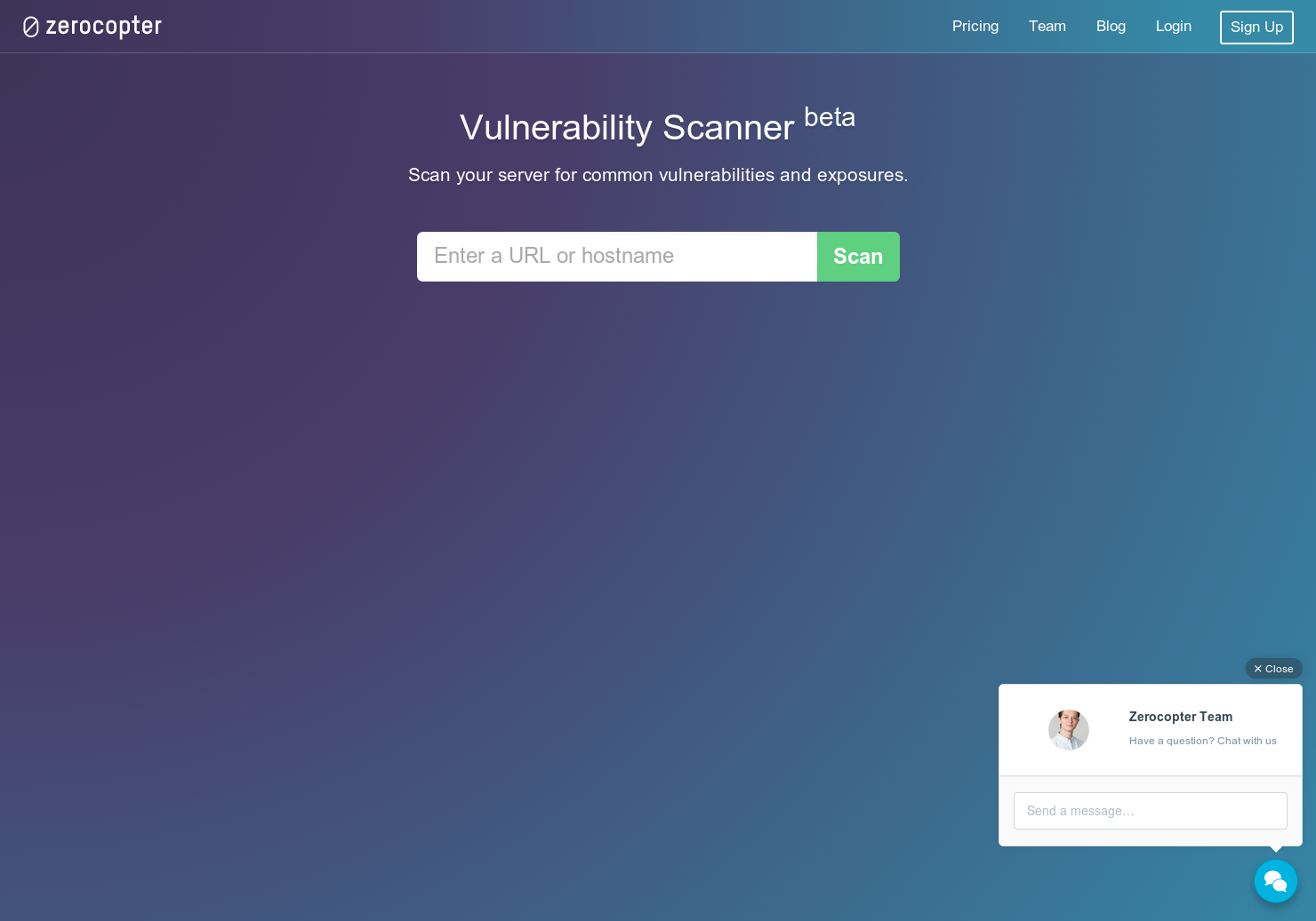 Zerocopter Zero-Day Scanner gallery image