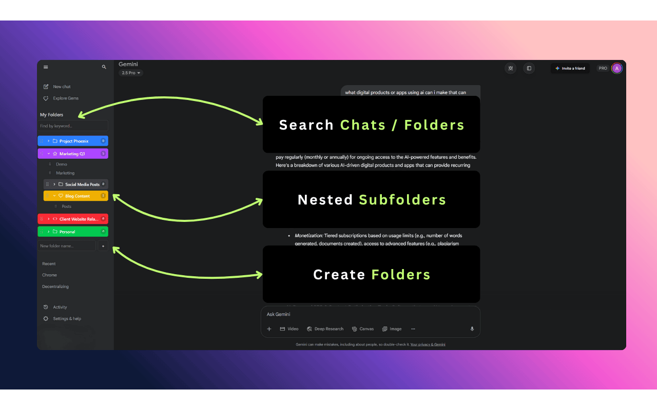 Gemini - Folders gallery image