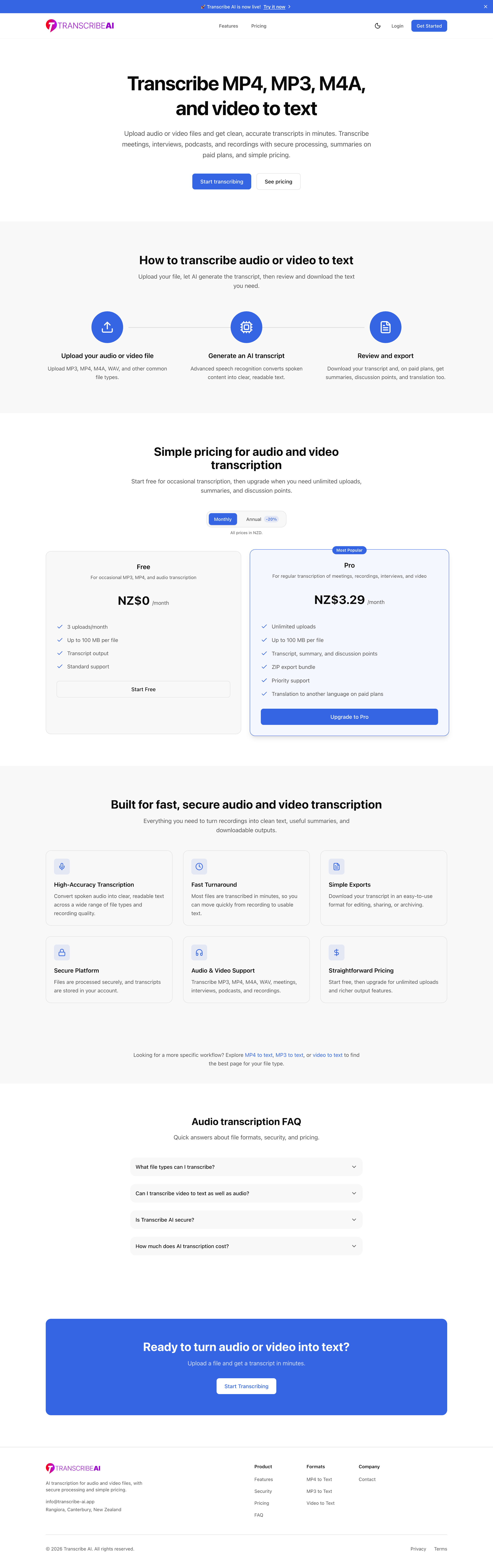 Transcribe AI gallery image