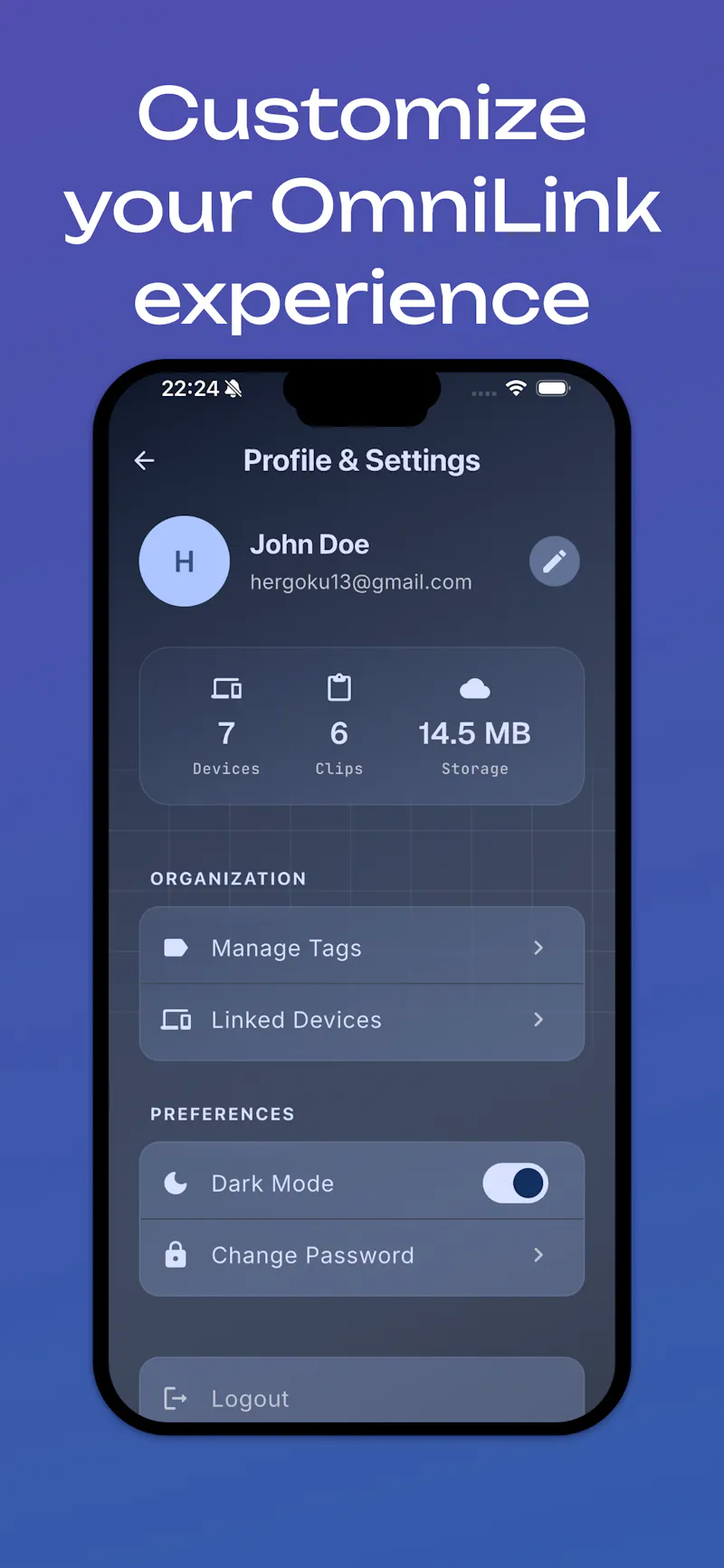 OmniLink screenshot 2
