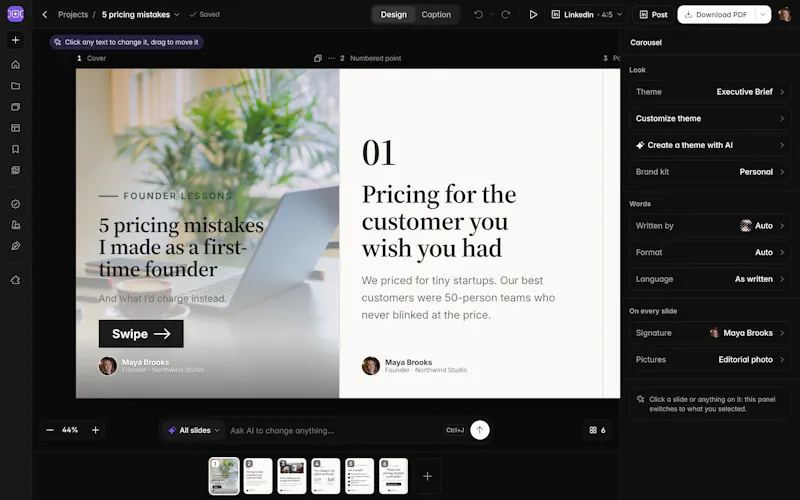 aiCarousels screenshot 3