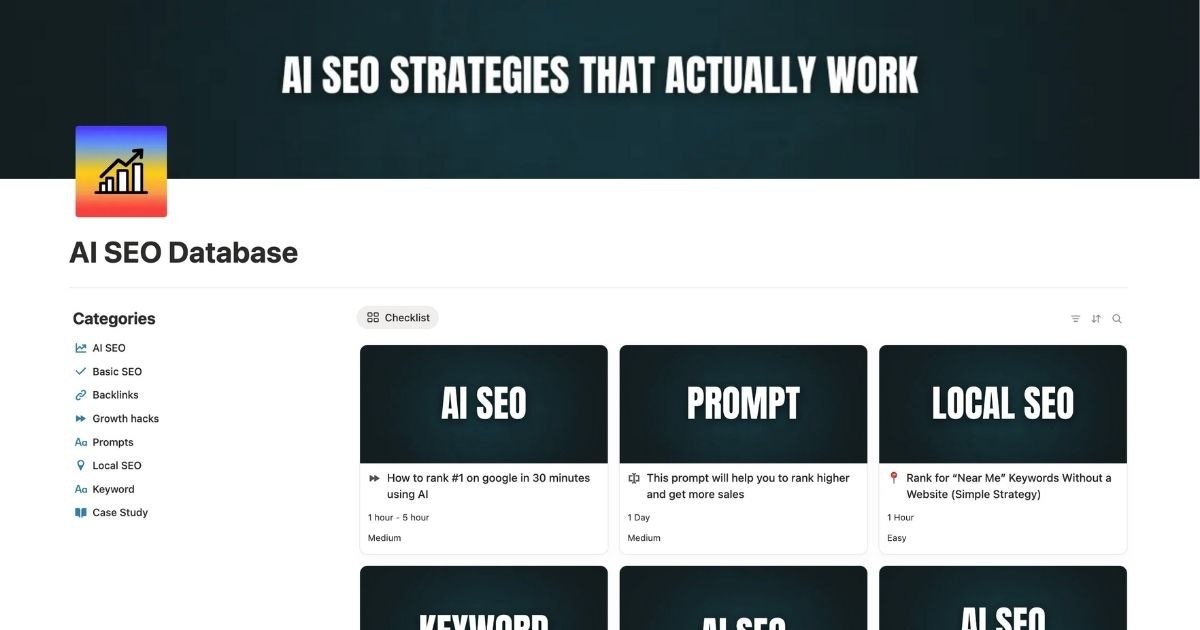 AI SEO Database gallery image