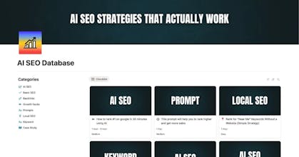 AI SEO Database gallery image