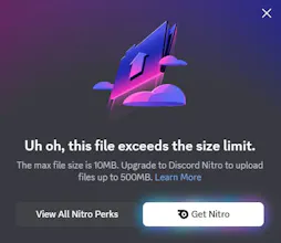 Discord Large File Sharing App gallery image