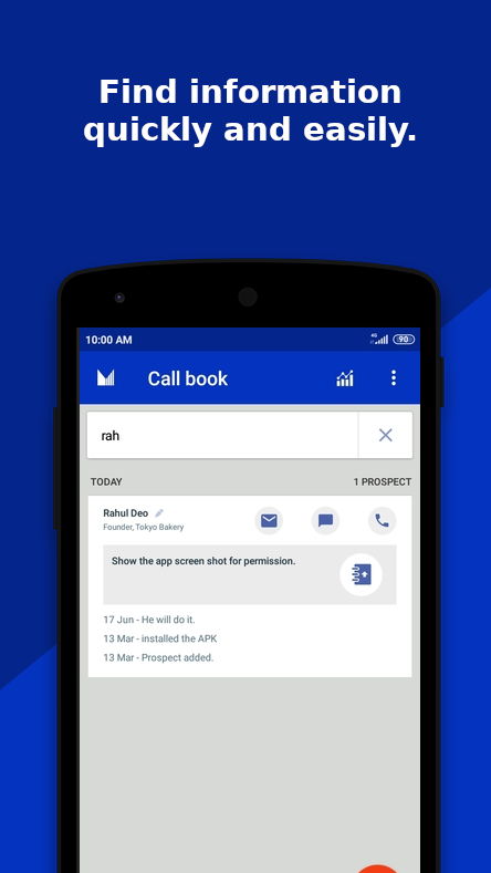 Maxcalling: Sales tracker & notes editor gallery image