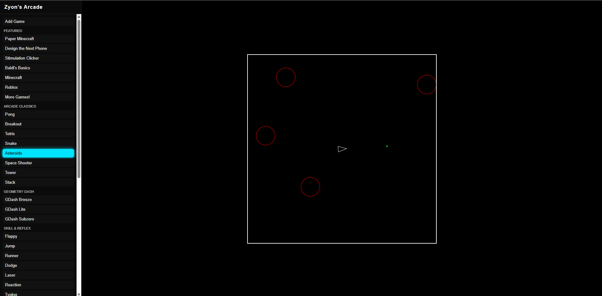 Zyon's Arcade gallery image