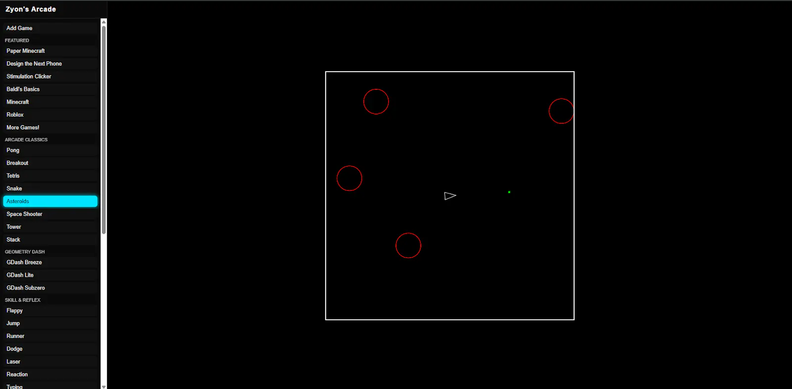 Zyon's Arcade screenshot 3