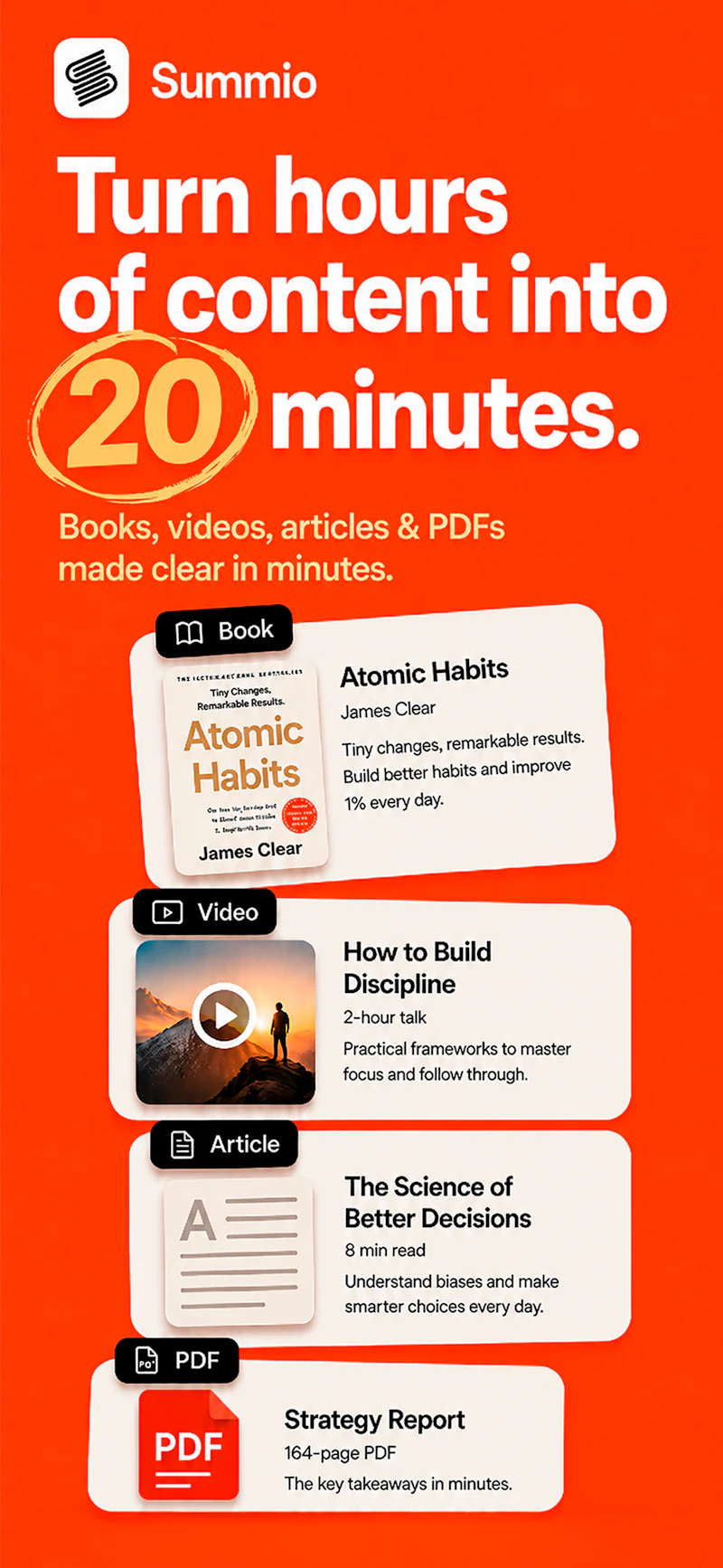 Summio: Learn 10x Faster screenshot 1