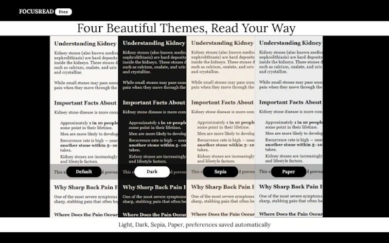 FocusRead Reader Mode screenshot 5