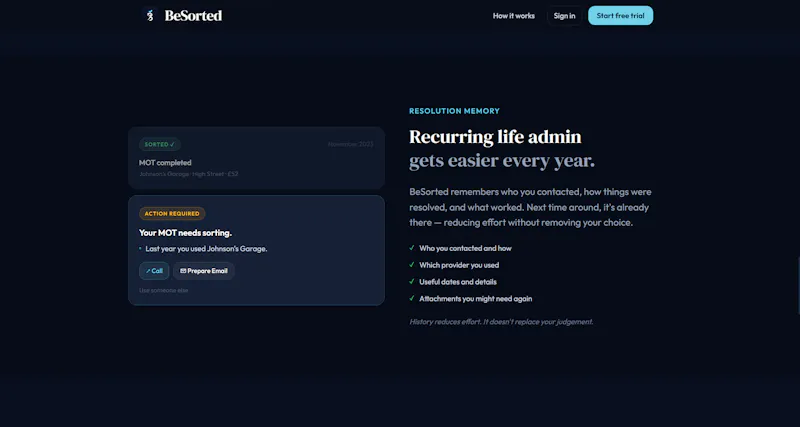 BeSorted screenshot 3