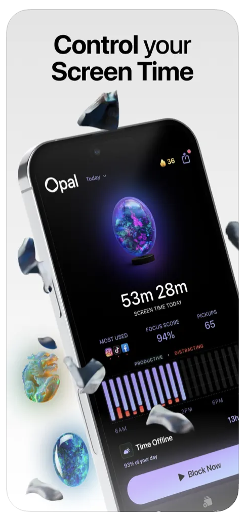 Opal: Screen Time Control gallery image