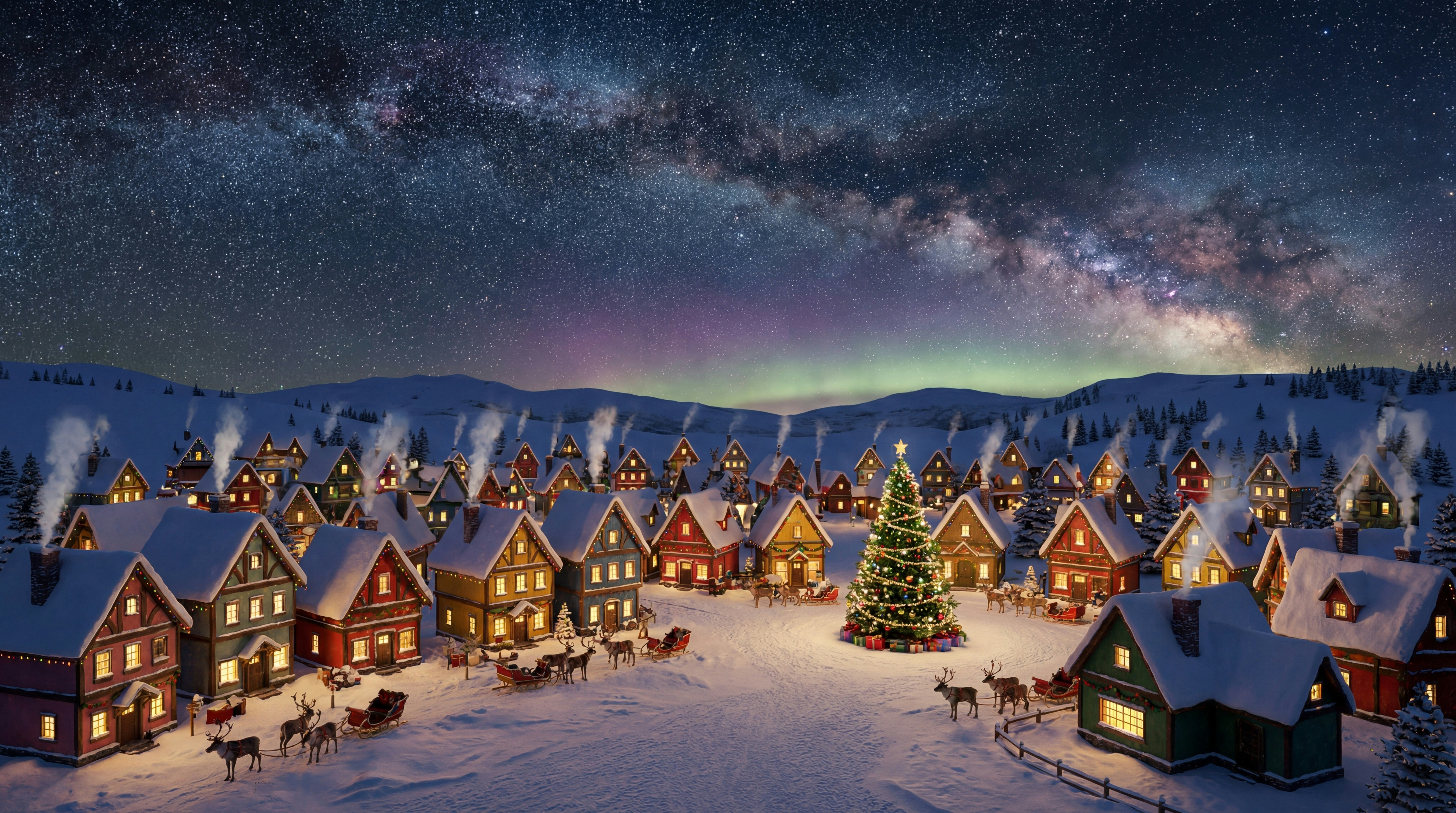 Christmas Ambience 4k gallery image