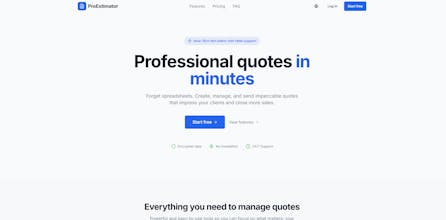 Professional Estimator gallery image