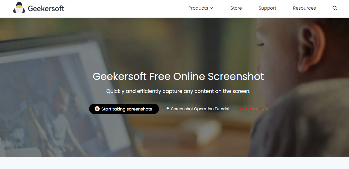 Geekersoft免费在线屏幕截图 media 3