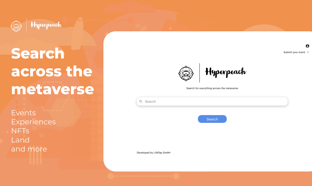 Hyperpeach — Search across the metaverse