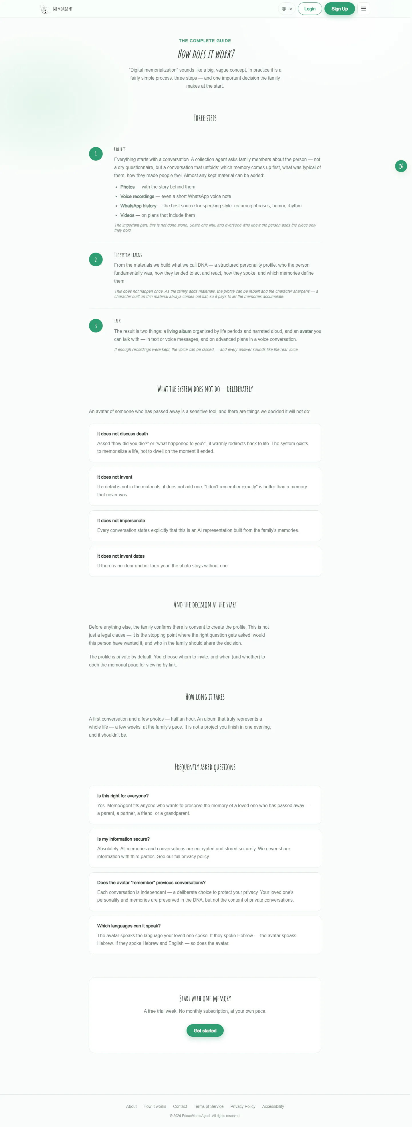 MemoAgent gallery image