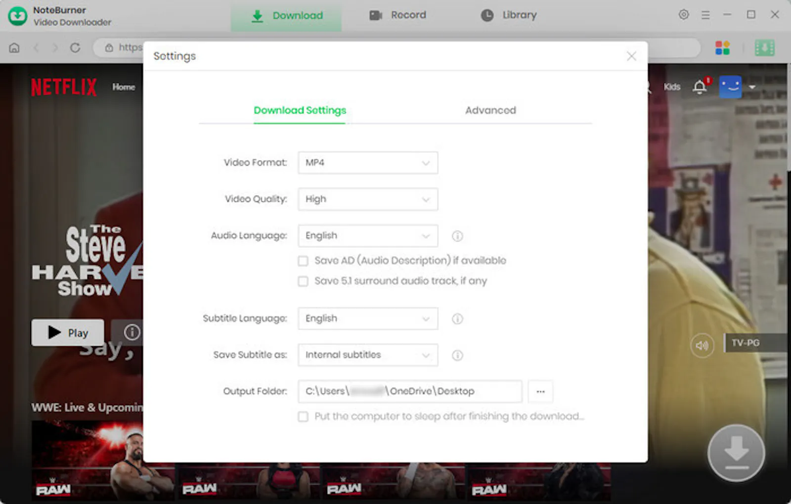 NoteBurner All-In-One Video Downloader screenshot 6