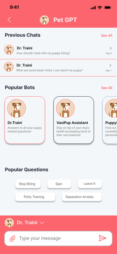 Traini-PetGPT makes pet care special. gallery image