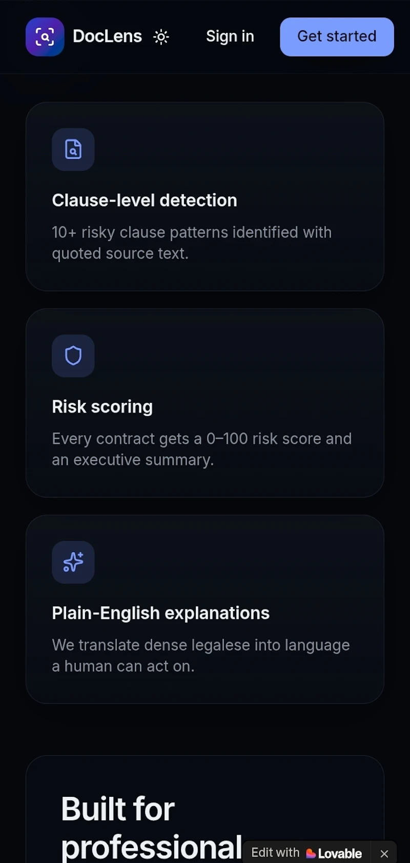 DocLens screenshot 4